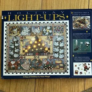 Holiday Light-Ups Puzzle 12 days of Christmas